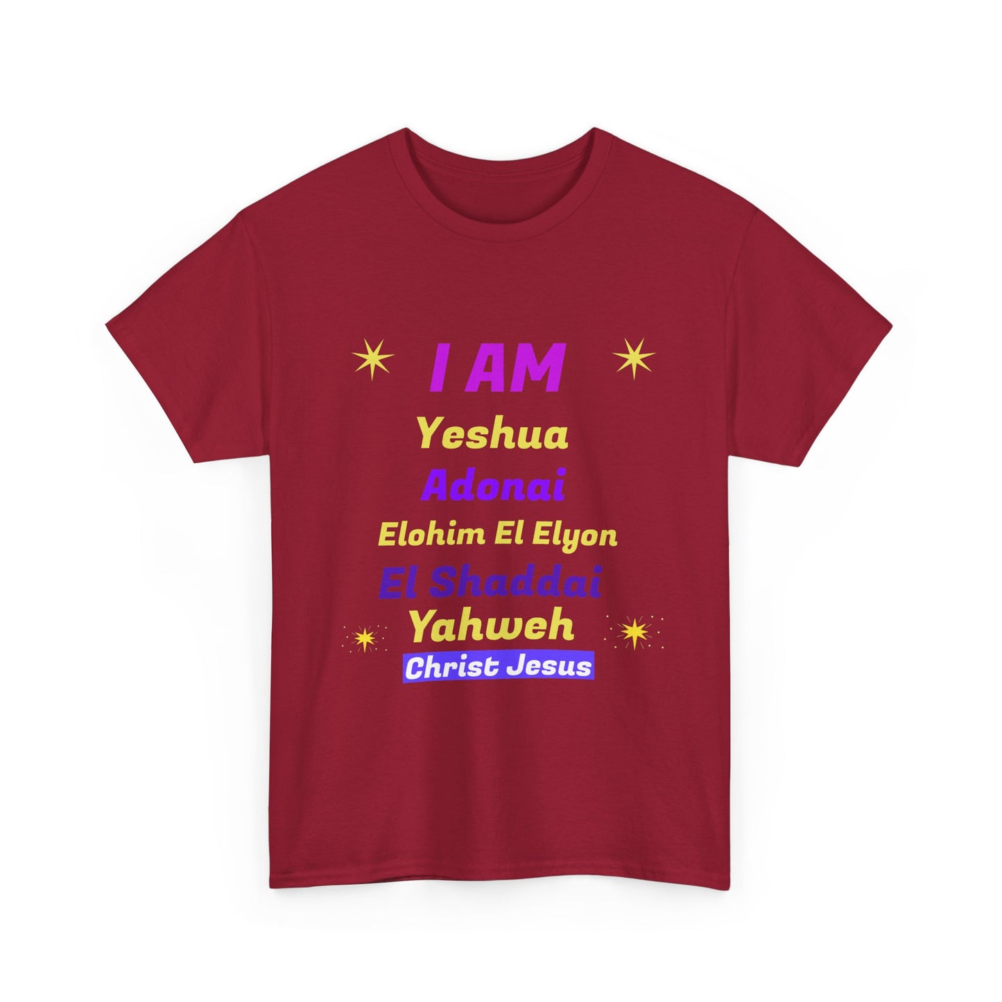 Spiritual Message Tee, Faith-Based T-Shirt, Christian Apparel, Inspirational Cotton Shirt, Religious Gift, Unisex Heavy Cotton Tee