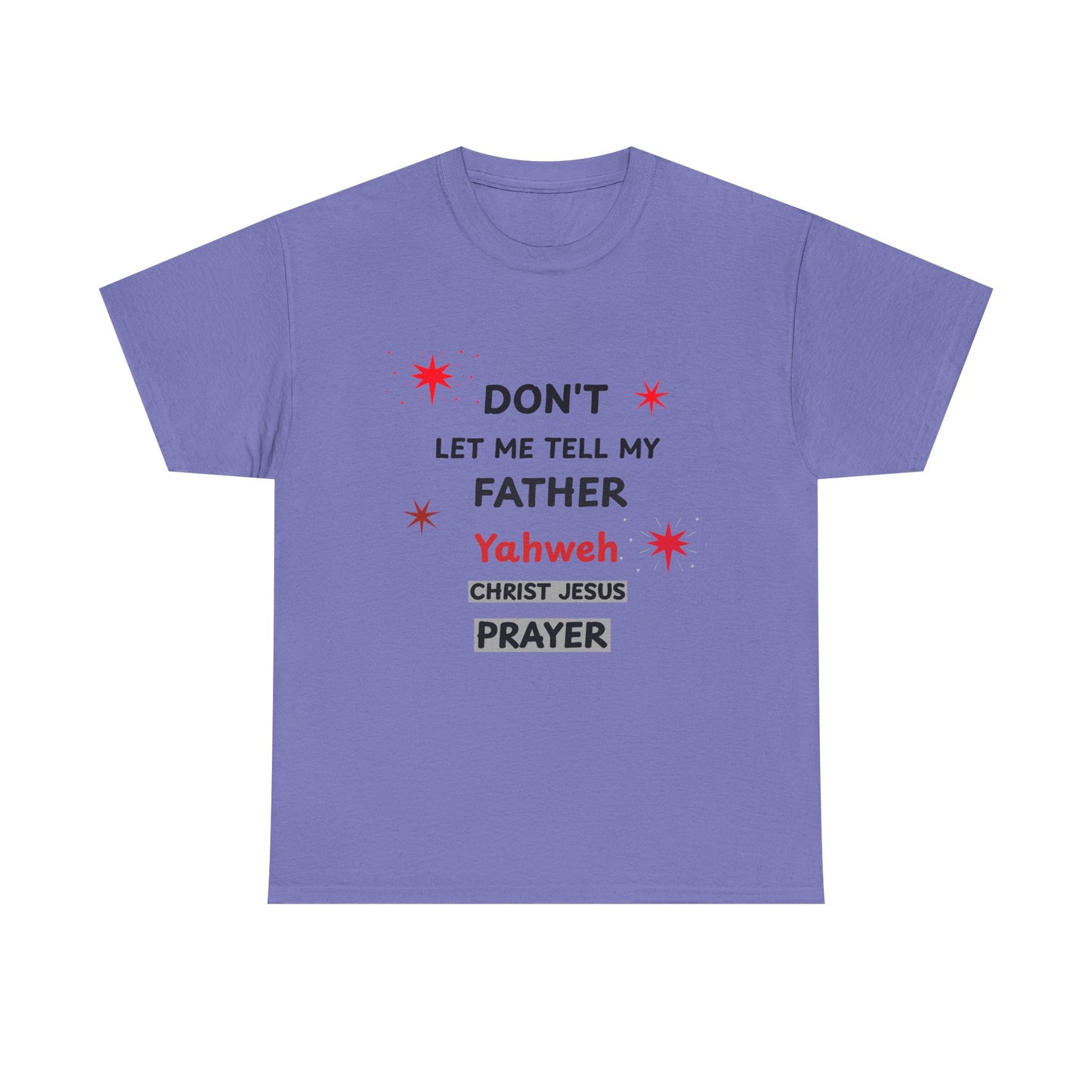 Prayer with Inspiration T-Shirt — Inspirational Faith Graphic Tee